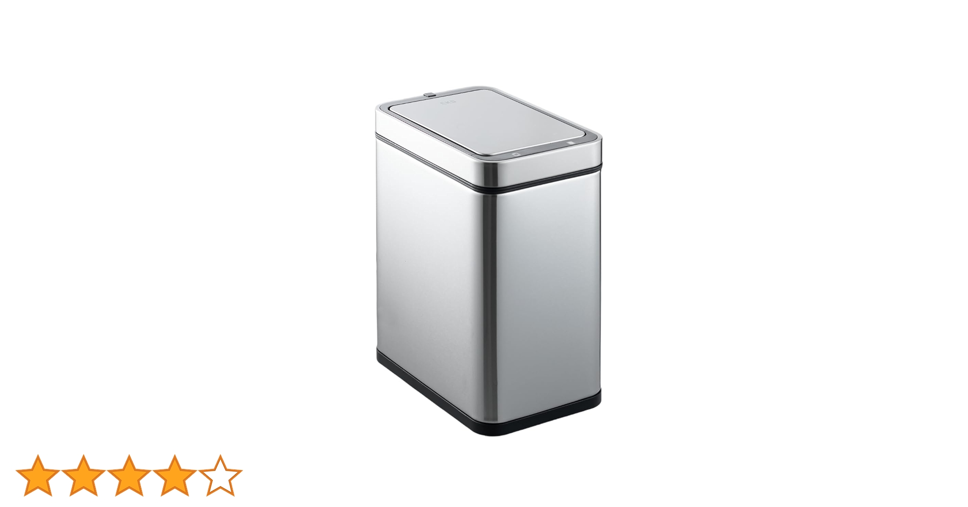 Amazon|EKO ゴミ箱 自動開閉 デラックスファントム シルバー 9L Amazon|EKO ゴミ箱 自動開閉 デラックスファントム シルバー 9L